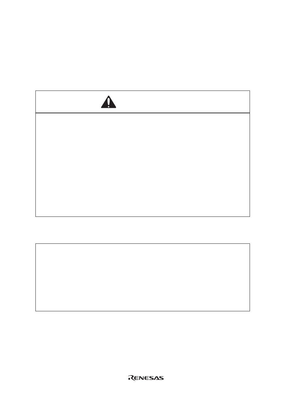 Section 2 connection procedures, Warning, Caution | Renesas H8/3802 User Manual | Page 14 / 30