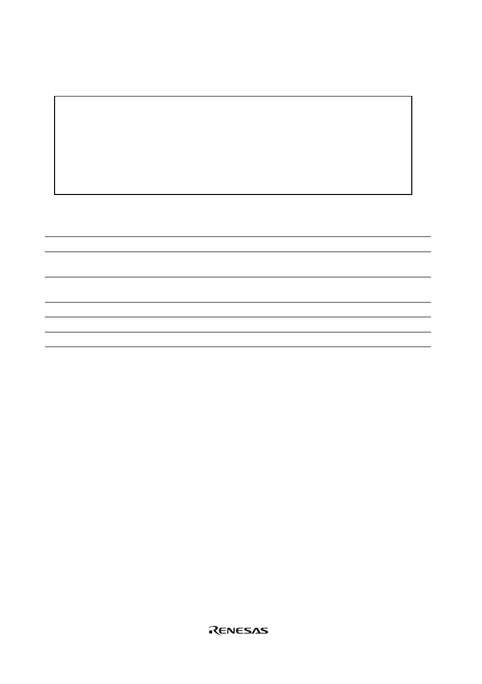 Caution | Renesas SH7058 User Manual | Page 8 / 22