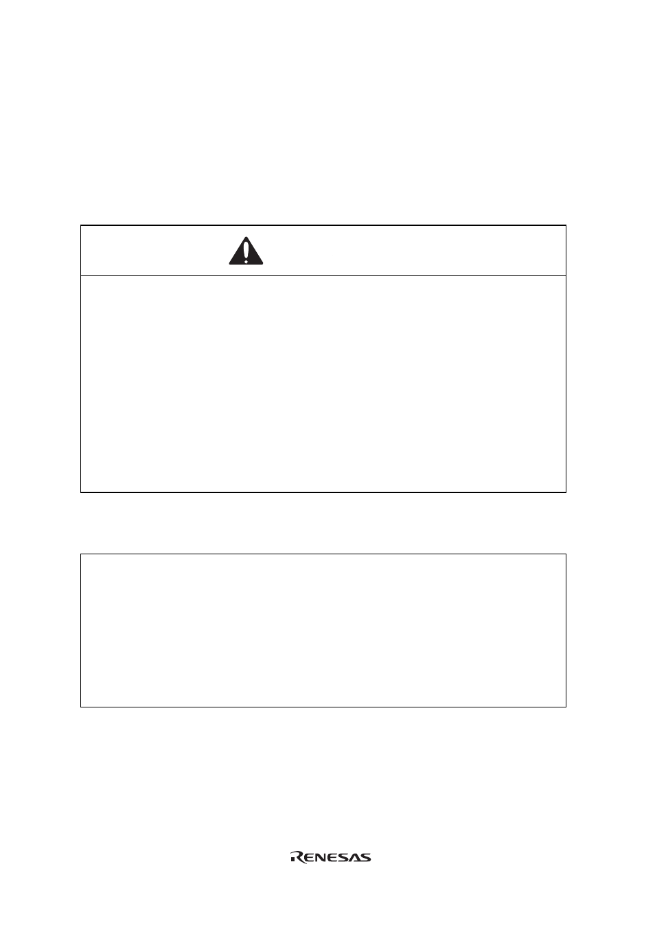 Section 2 connection procedures, Warning, Caution | Renesas FP-64E User Manual | Page 14 / 32