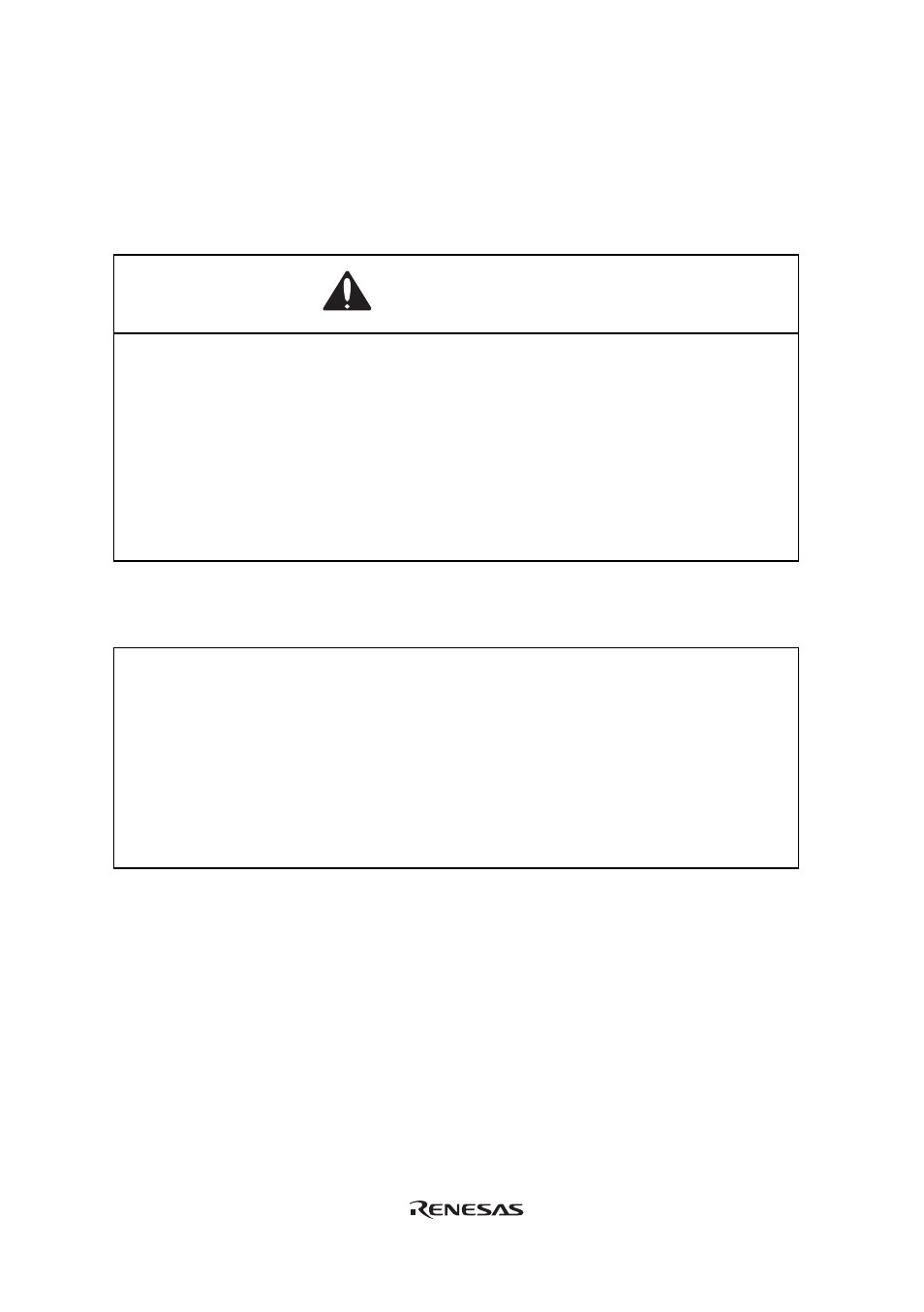 Caution, Warning | Renesas FP-64E User Manual | Page 16 / 32