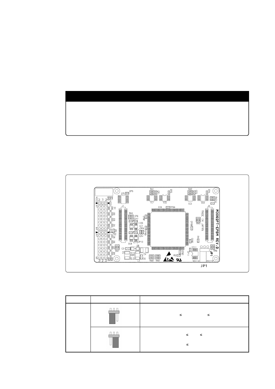 4 using the internal generator circuit, 2 switch settings, Important | Renesas M3062PT-EPB User Manual | Page 32 / 82