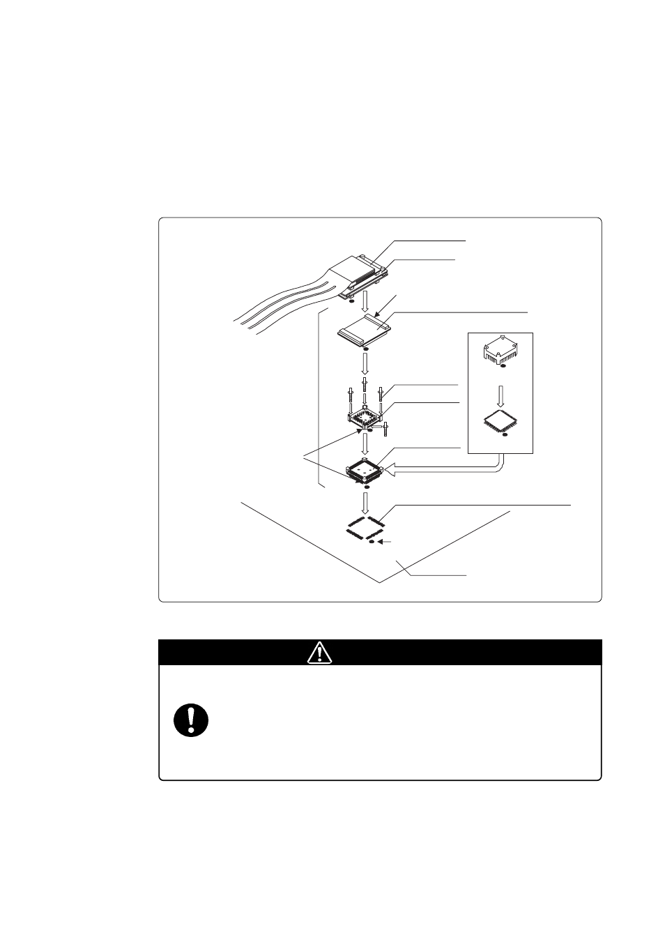 Caution | Renesas M3062PT-EPB User Manual | Page 45 / 82