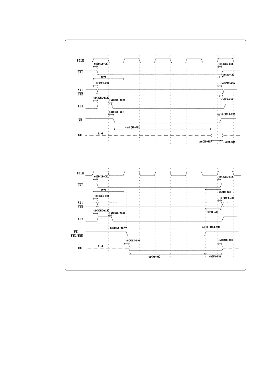Vcc1 = vcc2 = 5 v | Renesas M3062PT-EPB User Manual | Page 56 / 82