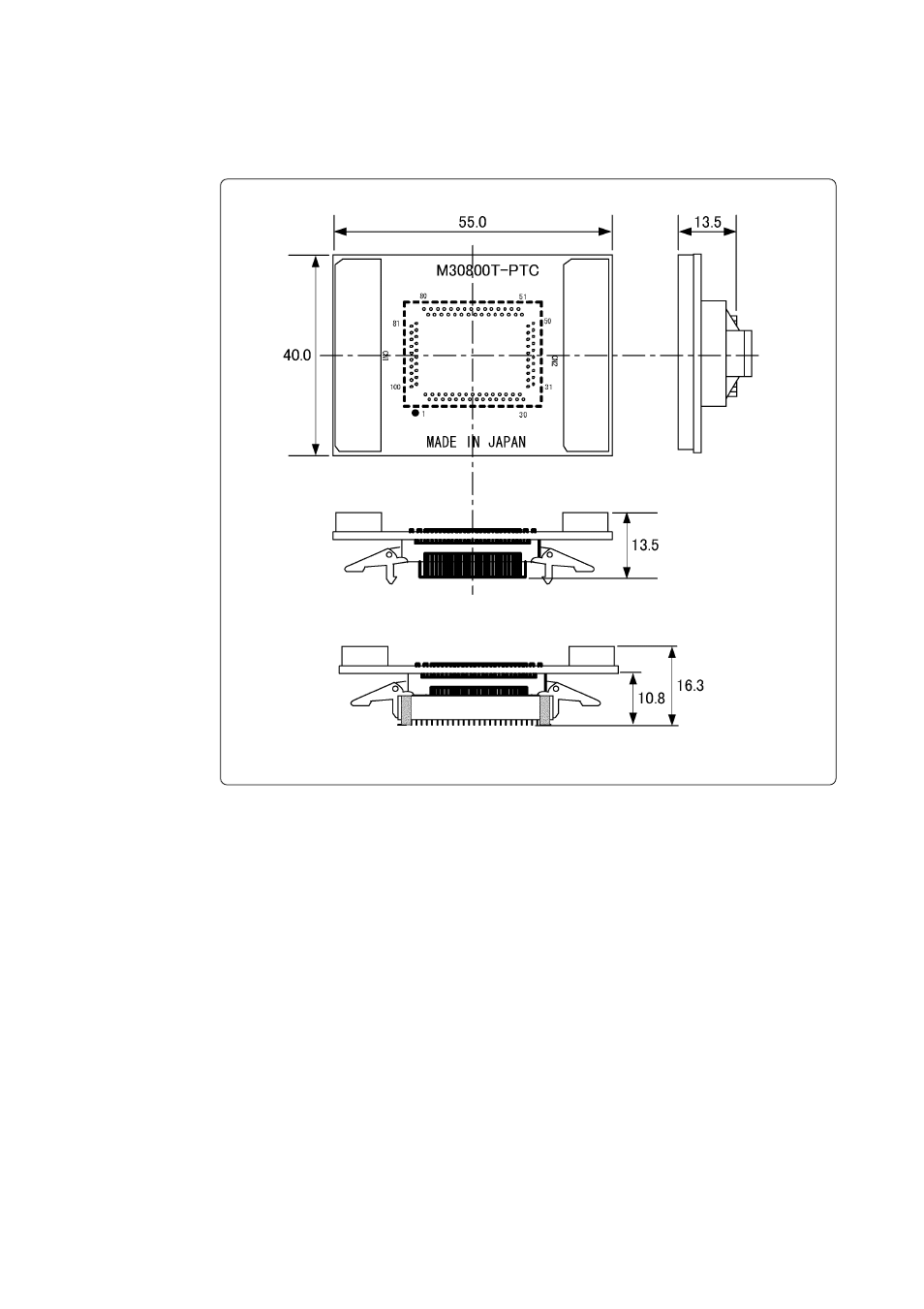 Renesas M3062PT-EPB User Manual | Page 68 / 82