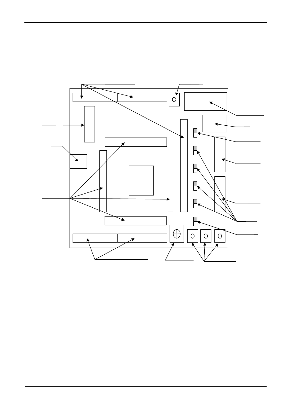 Chapter 4. board layout, Component layout, Chapt | Er 4. board layout | Renesas H8SX/1668R User Manual | Page 8 / 35