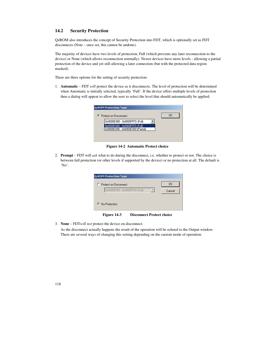 2 security protection | Renesas FLASH Development Toolkit 3.07 User Manual | Page 132 / 146