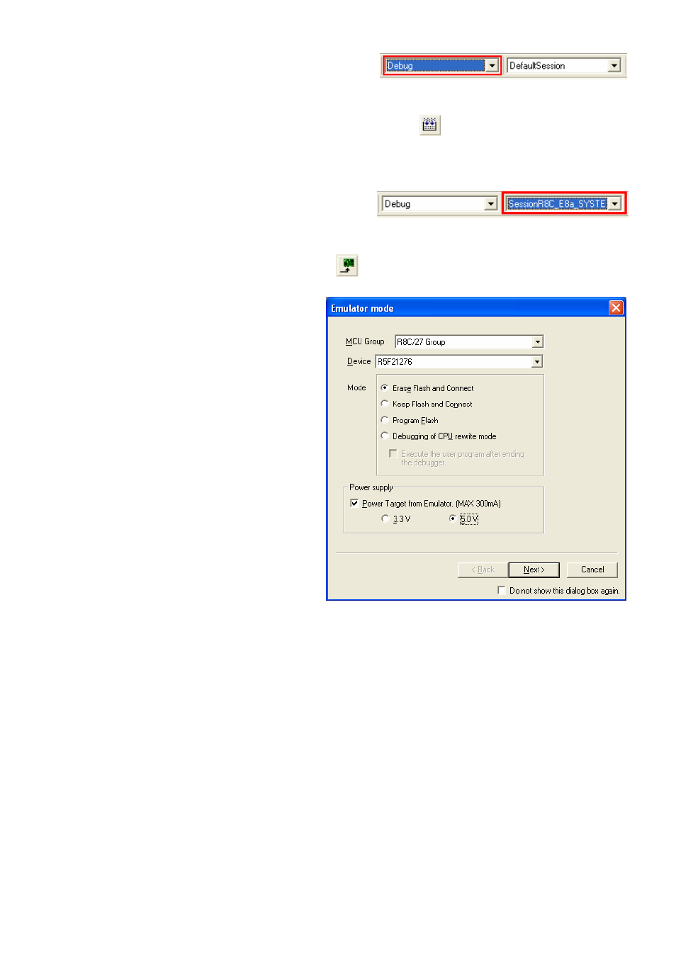 Renesas R8C/27 User Manual | Page 5 / 6