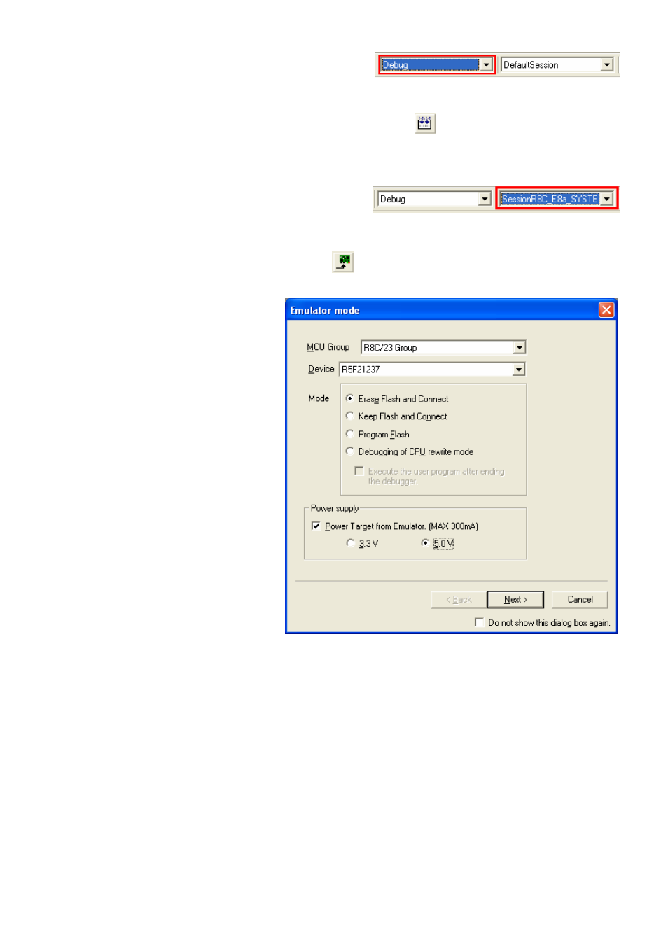 Renesas R8C/23 User Manual | Page 3 / 4