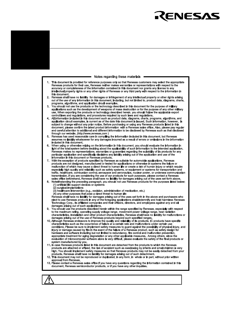 User’s manual | Renesas Emulator MCU Board M38D29T2-RLFS User Manual | Page 3 / 6