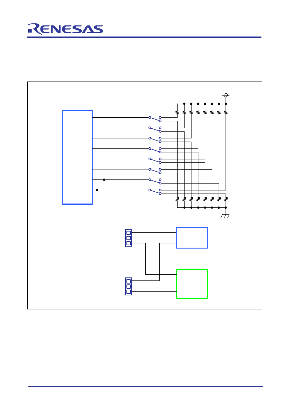 7 general-purpose input port control circuit | Renesas 32185 User Manual | Page 54 / 92