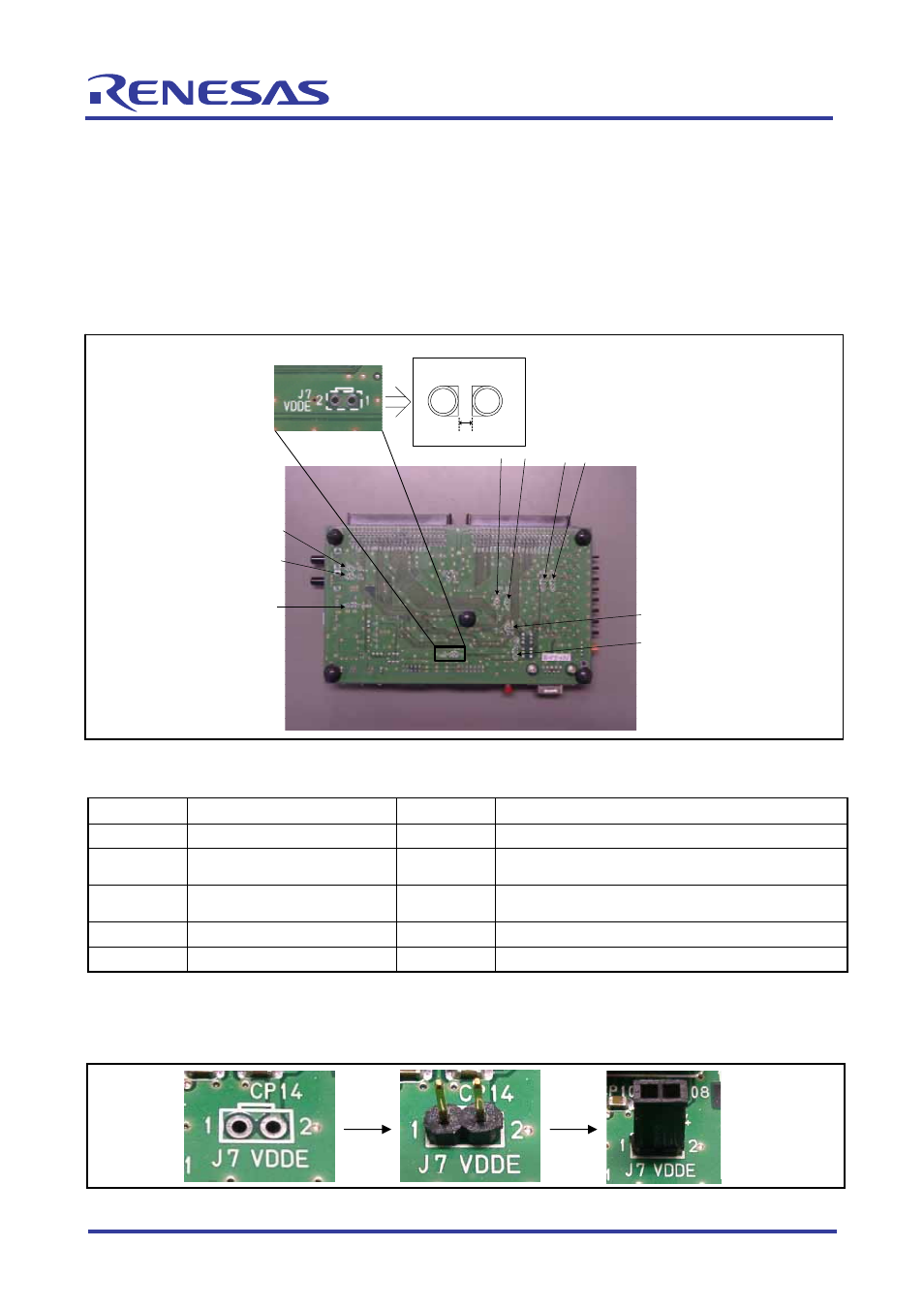 8 setting jumper by cutting pattern, 1 cutting pattern, 2 jumper shorting | Renesas 32185 User Manual | Page 87 / 92