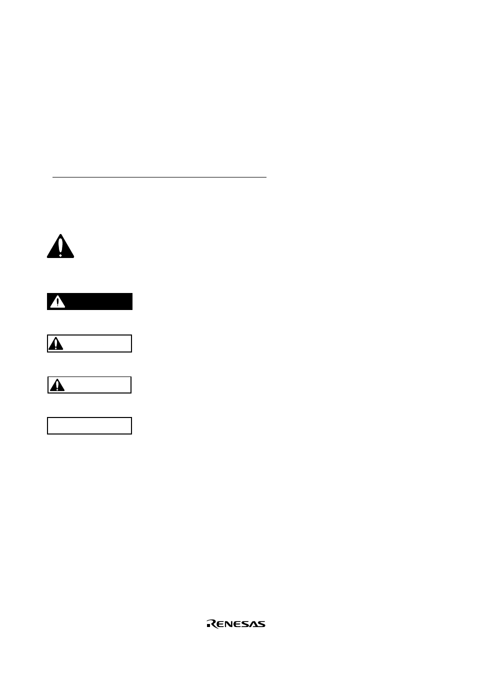 Safety page, Read first, Definition of signal words | Warning, Danger, Caution | Renesas User System Interface Cable HS2655ECH61H User Manual | Page 8 / 31