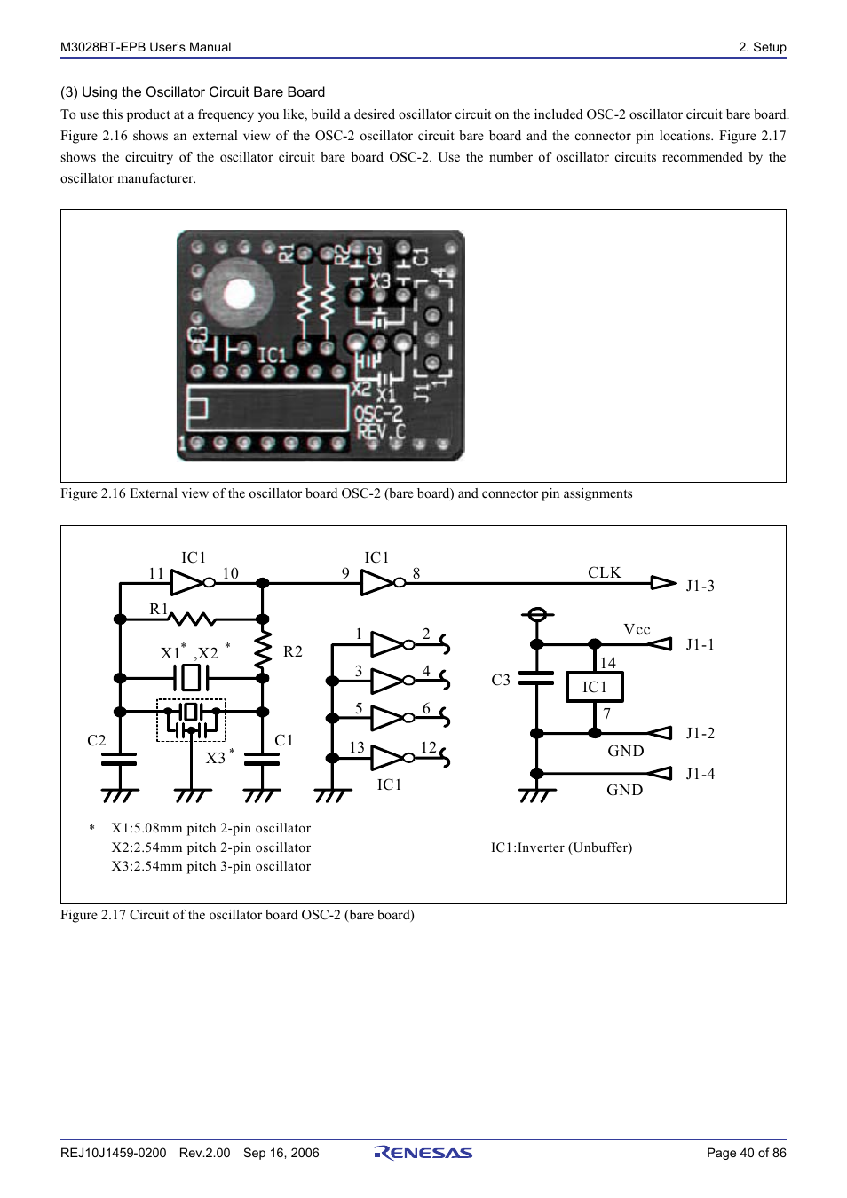 Renesas M3028BT-EPB User Manual | Page 42 / 88