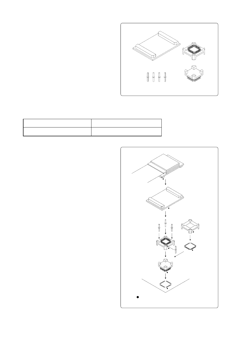 Outline, Package components, Specifications | Usage | Renesas Converter Board M3T-F160-100NSE User Manual | Page 2 / 4