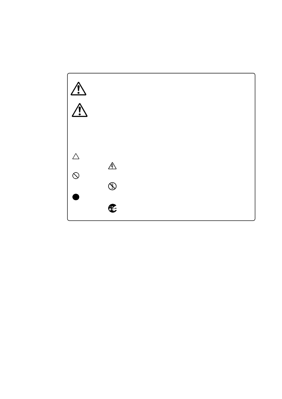 Precautions for safety, Warning important caution, Chapter 1. precautions for safety | Renesas PROM Programming Adapters PCA7442FPG02 User Manual | Page 6 / 20
