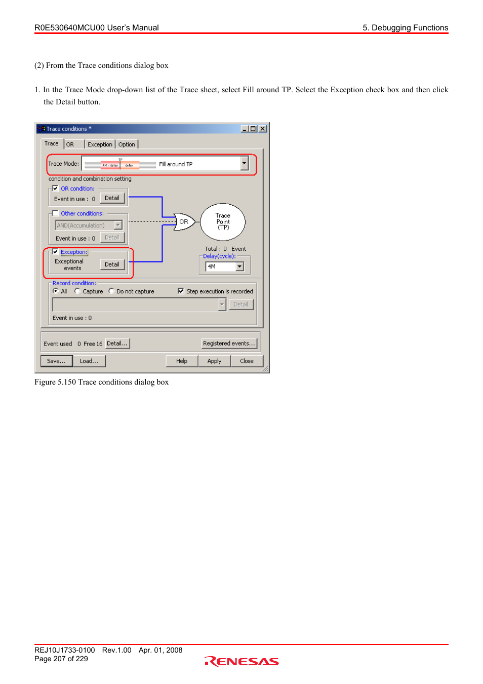 Renesas R0E530640MCU00 User Manual | Page 207 / 229