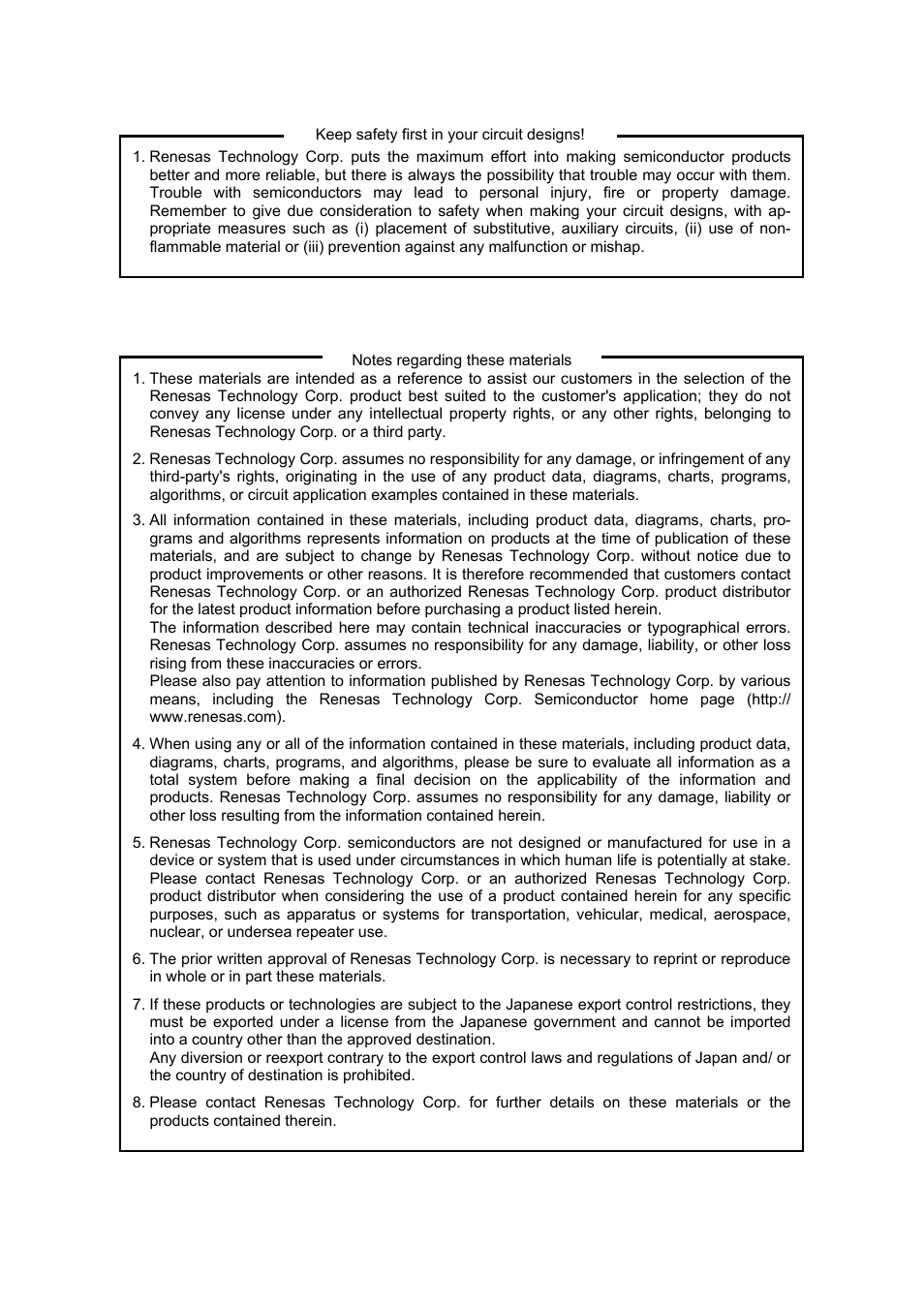 Renesas Emulation Pod M3062PT3-RPD-E User Manual | Page 2 / 104