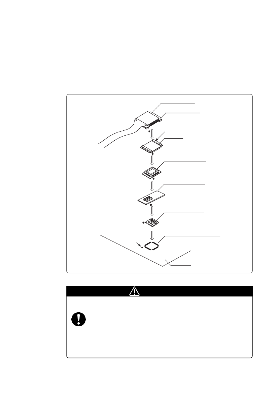 Caution | Renesas Emulation Pod M3062NT3-RPD-E User Manual | Page 45 / 86
