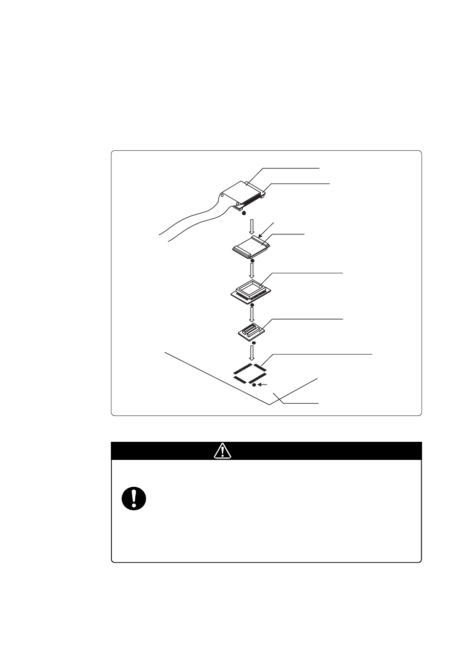 Caution | Renesas Emulation Pod M3062NT3-RPD-E User Manual | Page 47 / 86