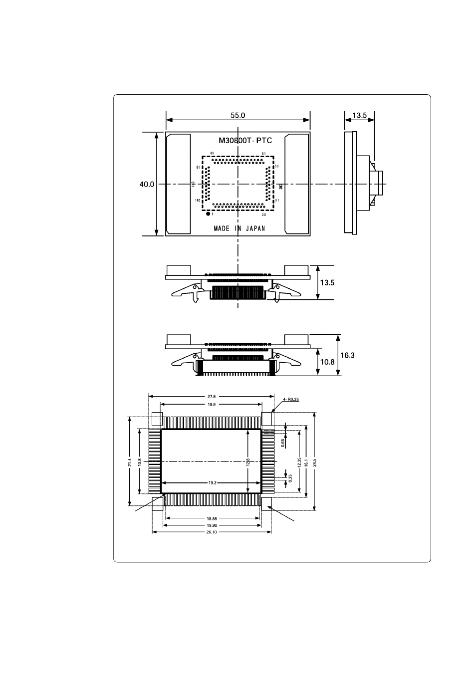 Renesas Emulation Pod M3062NT3-RPD-E User Manual | Page 73 / 86