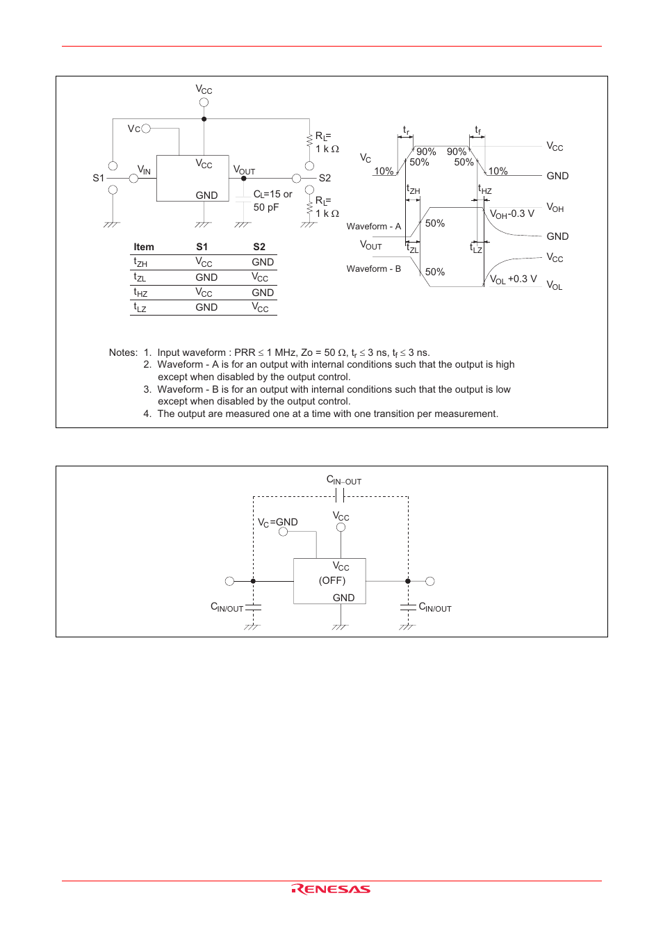 Renesas HD74LV1G66A User Manual | Page 7 / 9