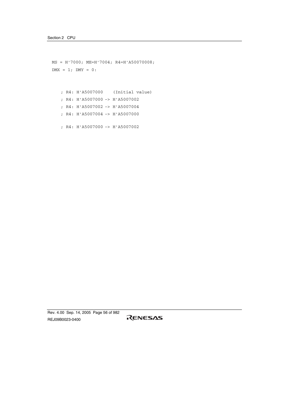 Renesas SH7641 User Manual | Page 106 / 1036