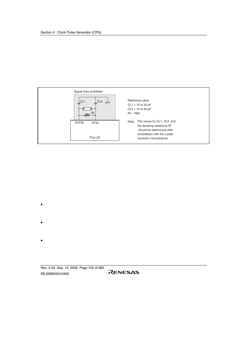 6 notes on board design | Renesas SH7641 User Manual | Page 202 / 1036