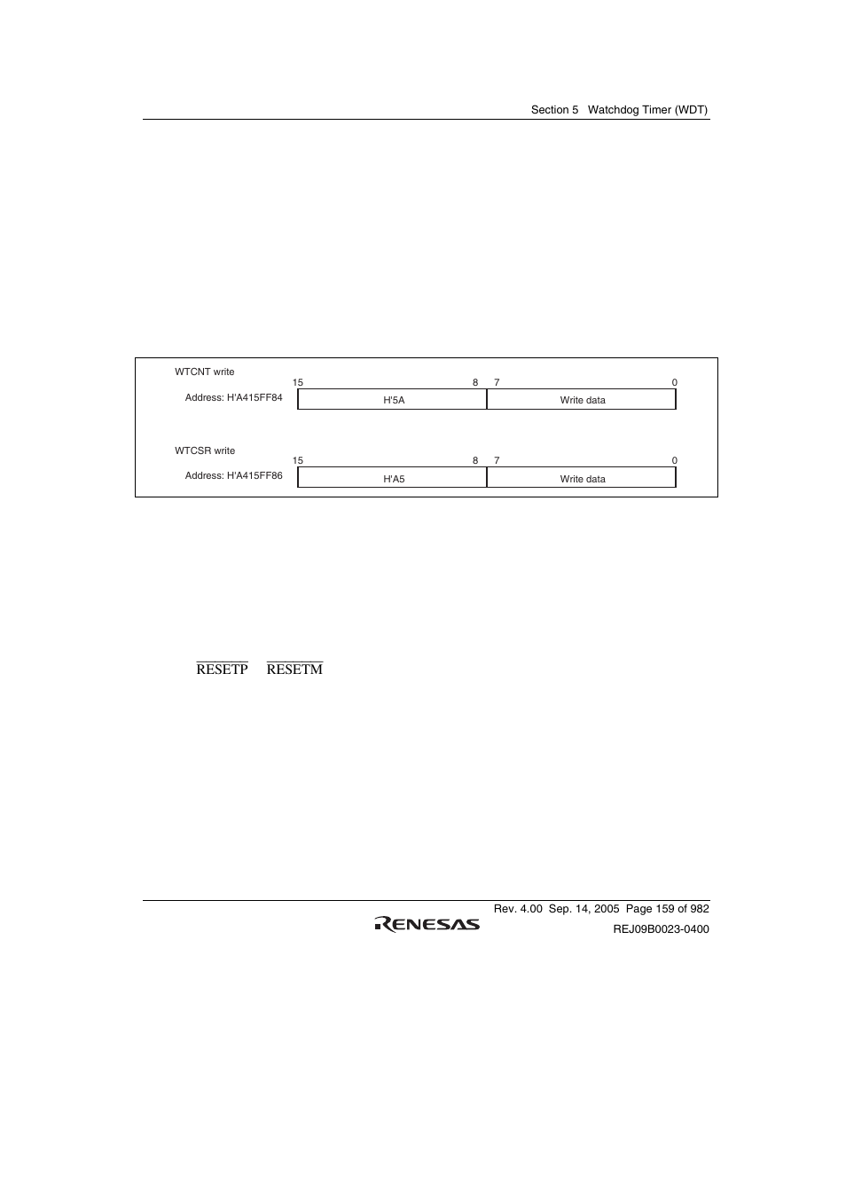 3 notes on register access, 3 use of the wdt, 1 canceling standbys | Renesas SH7641 User Manual | Page 209 / 1036
