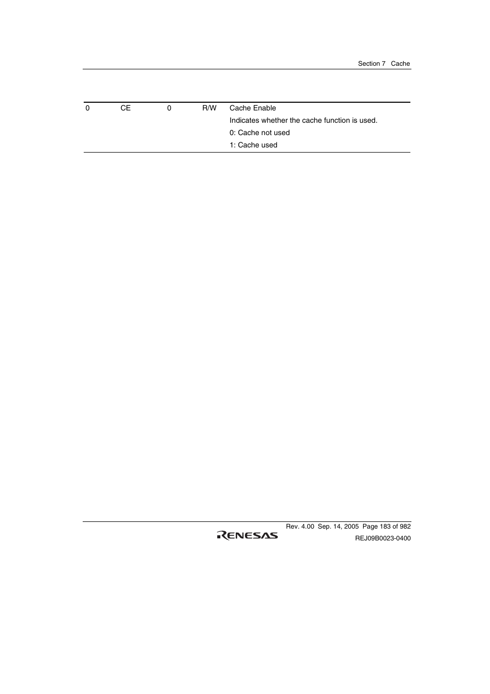 2 cache control register 2 (ccr2) | Renesas SH7641 User Manual | Page 233 / 1036