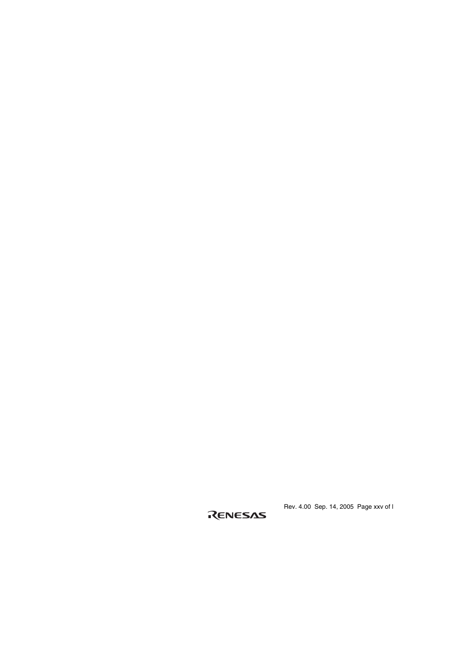 Renesas SH7641 User Manual | Page 25 / 1036