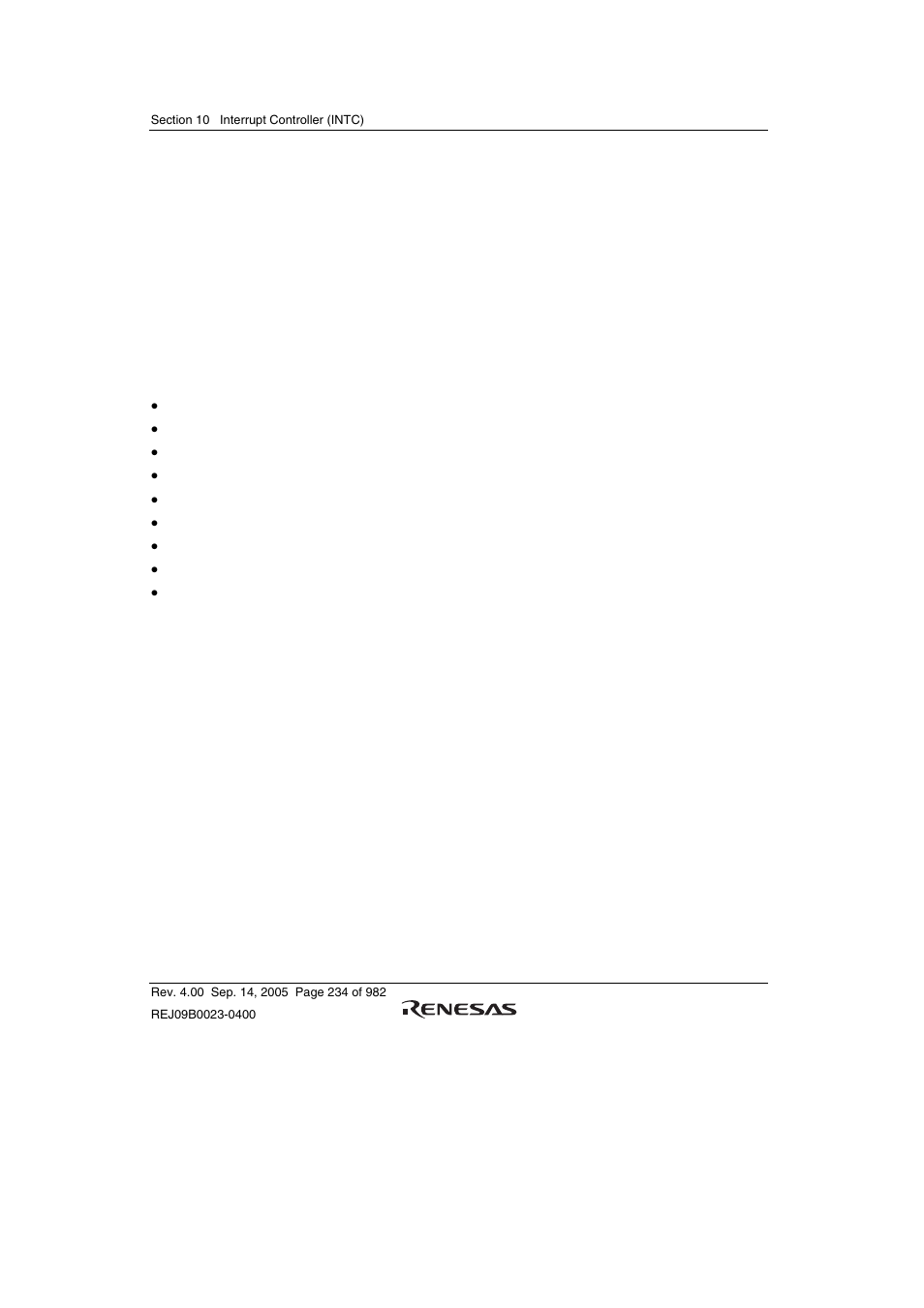 4 on-chip peripheral module interrupts | Renesas SH7641 User Manual | Page 284 / 1036