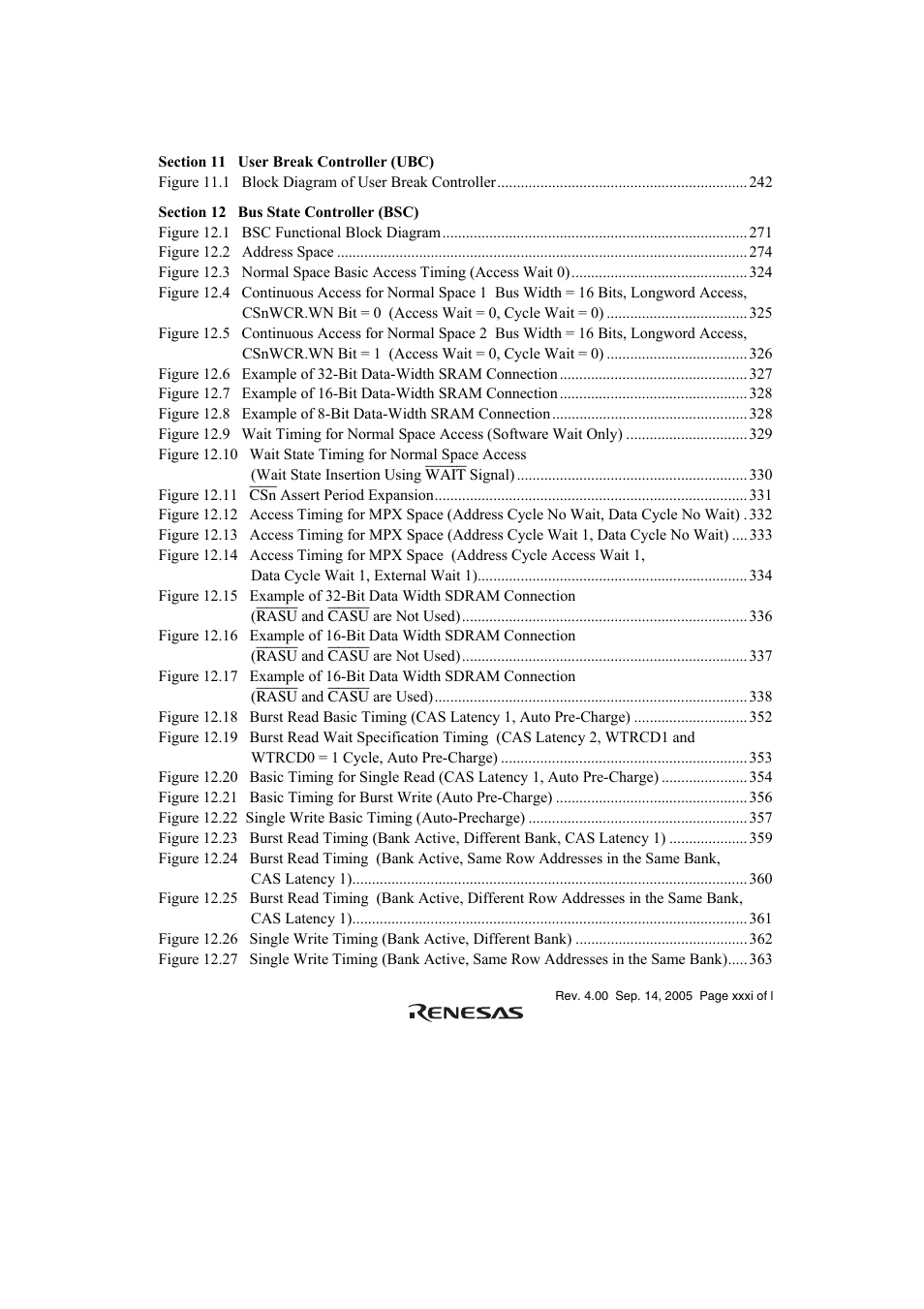 Renesas SH7641 User Manual | Page 31 / 1036