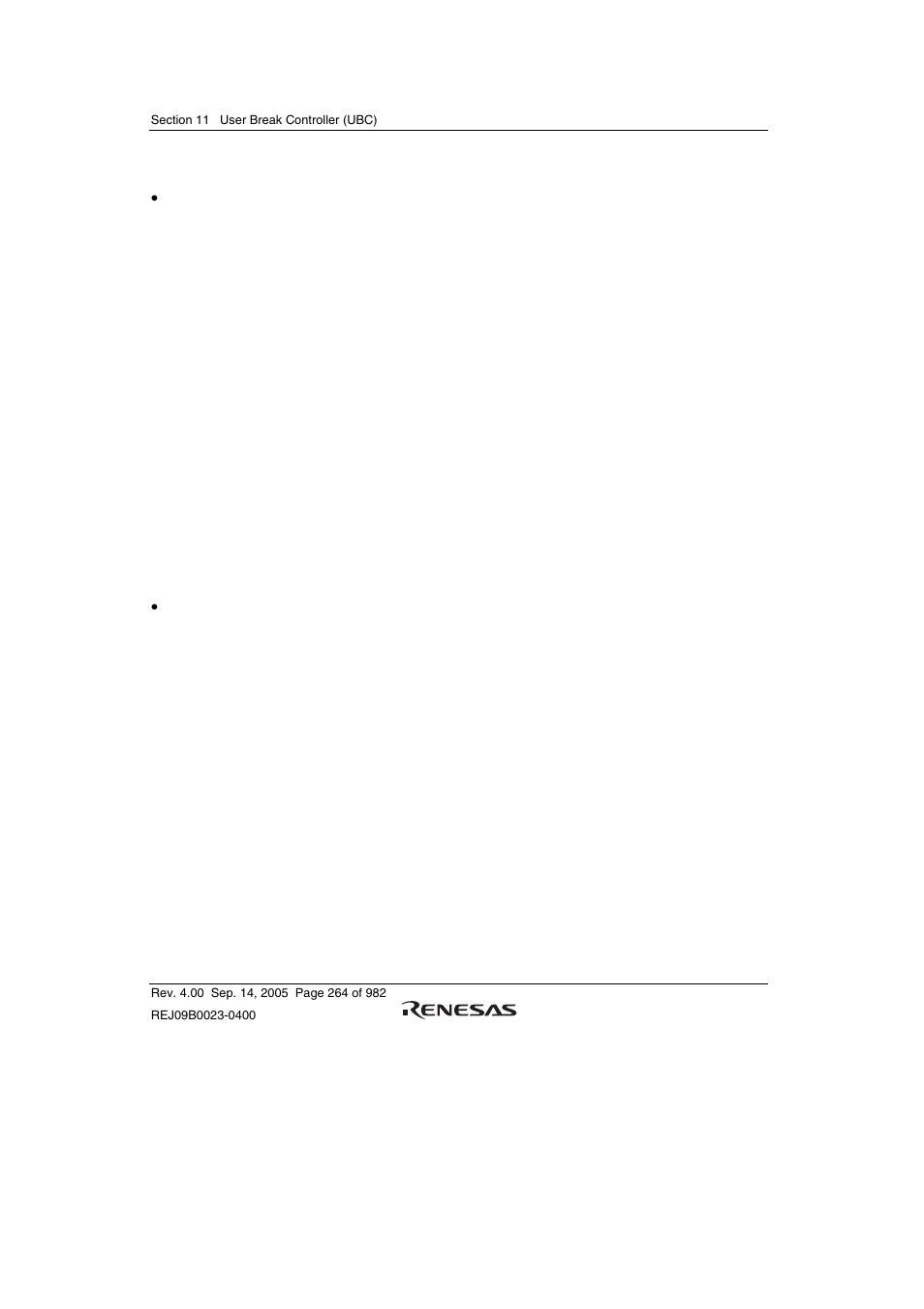 Renesas SH7641 User Manual | Page 314 / 1036