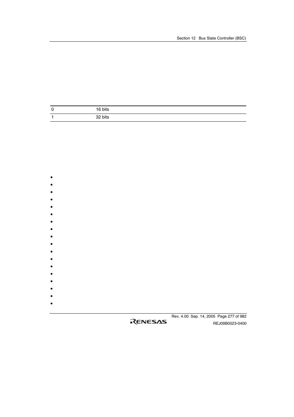 4 area 0 memory type and memory bus width, 4 register descriptions | Renesas SH7641 User Manual | Page 327 / 1036