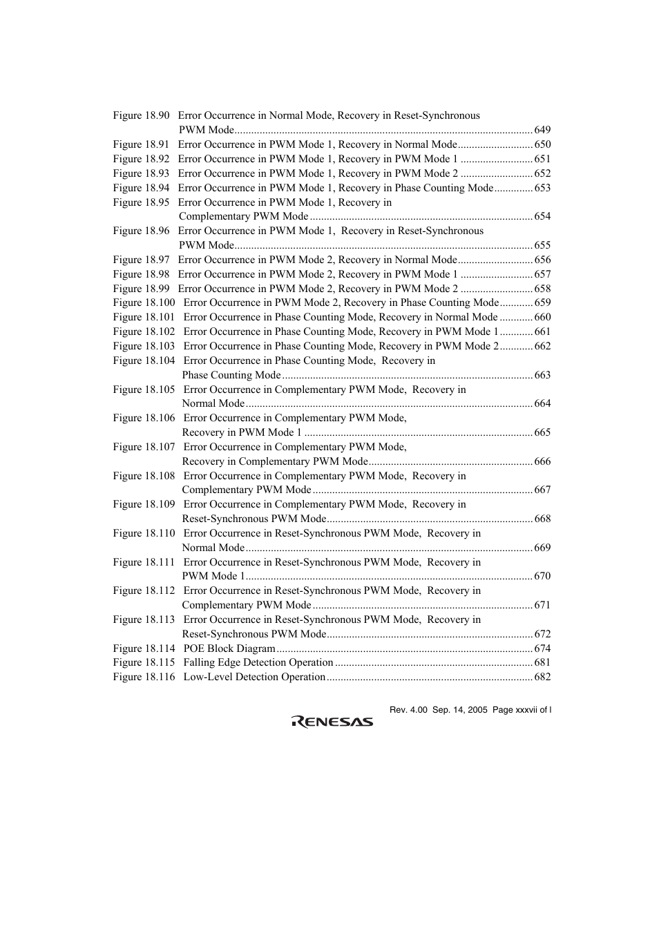 Renesas SH7641 User Manual | Page 37 / 1036