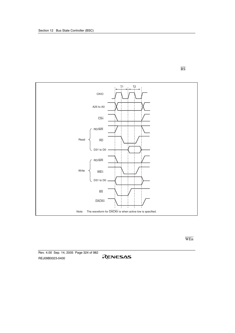 2 normal space interface | Renesas SH7641 User Manual | Page 374 / 1036