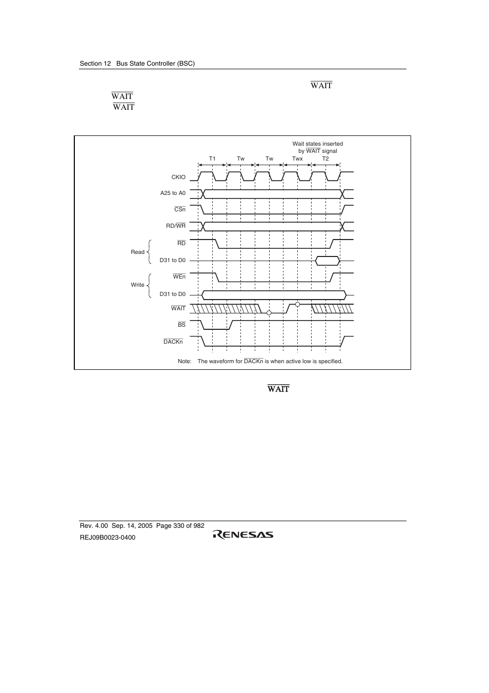 Renesas SH7641 User Manual | Page 380 / 1036