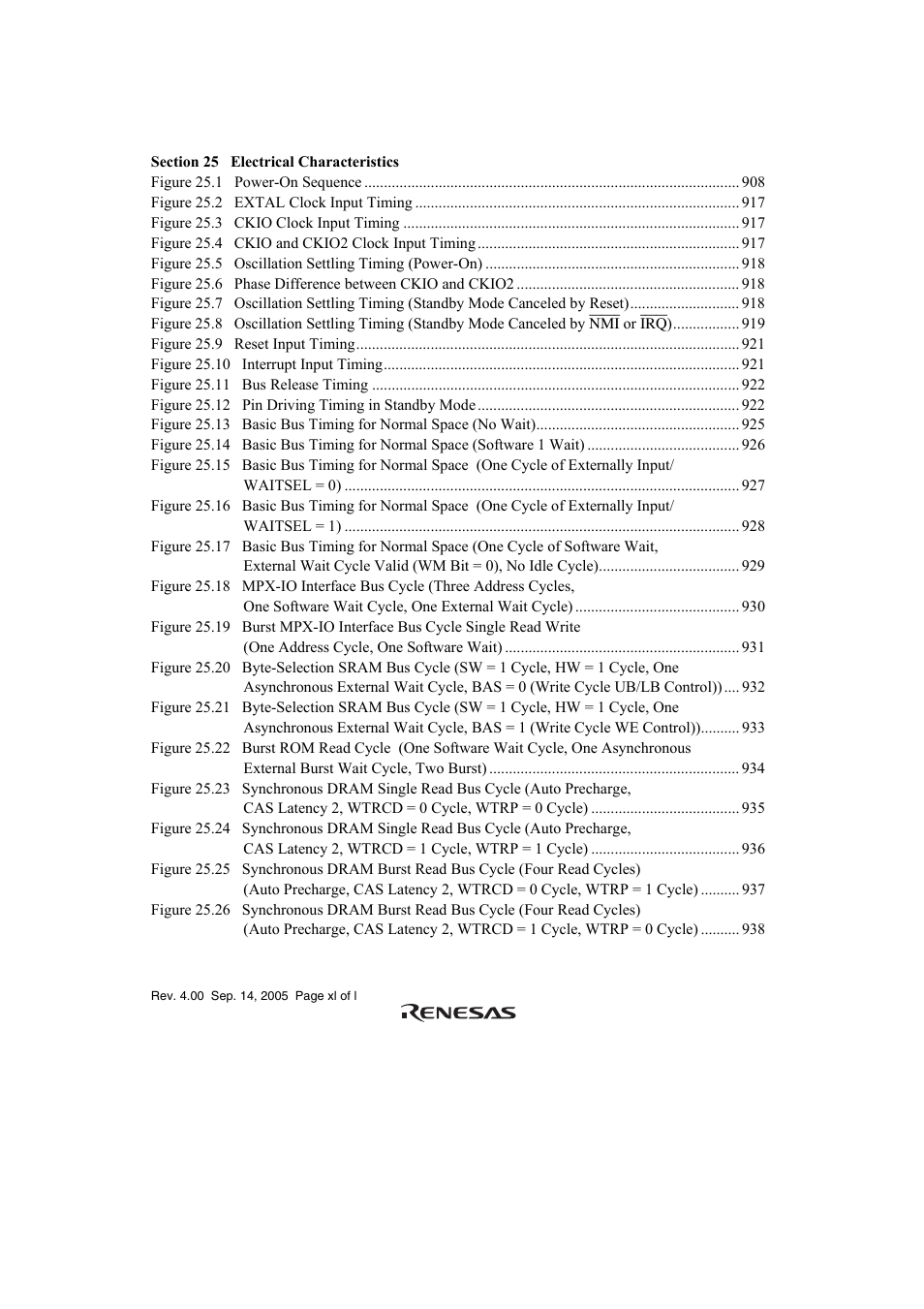 Renesas SH7641 User Manual | Page 40 / 1036