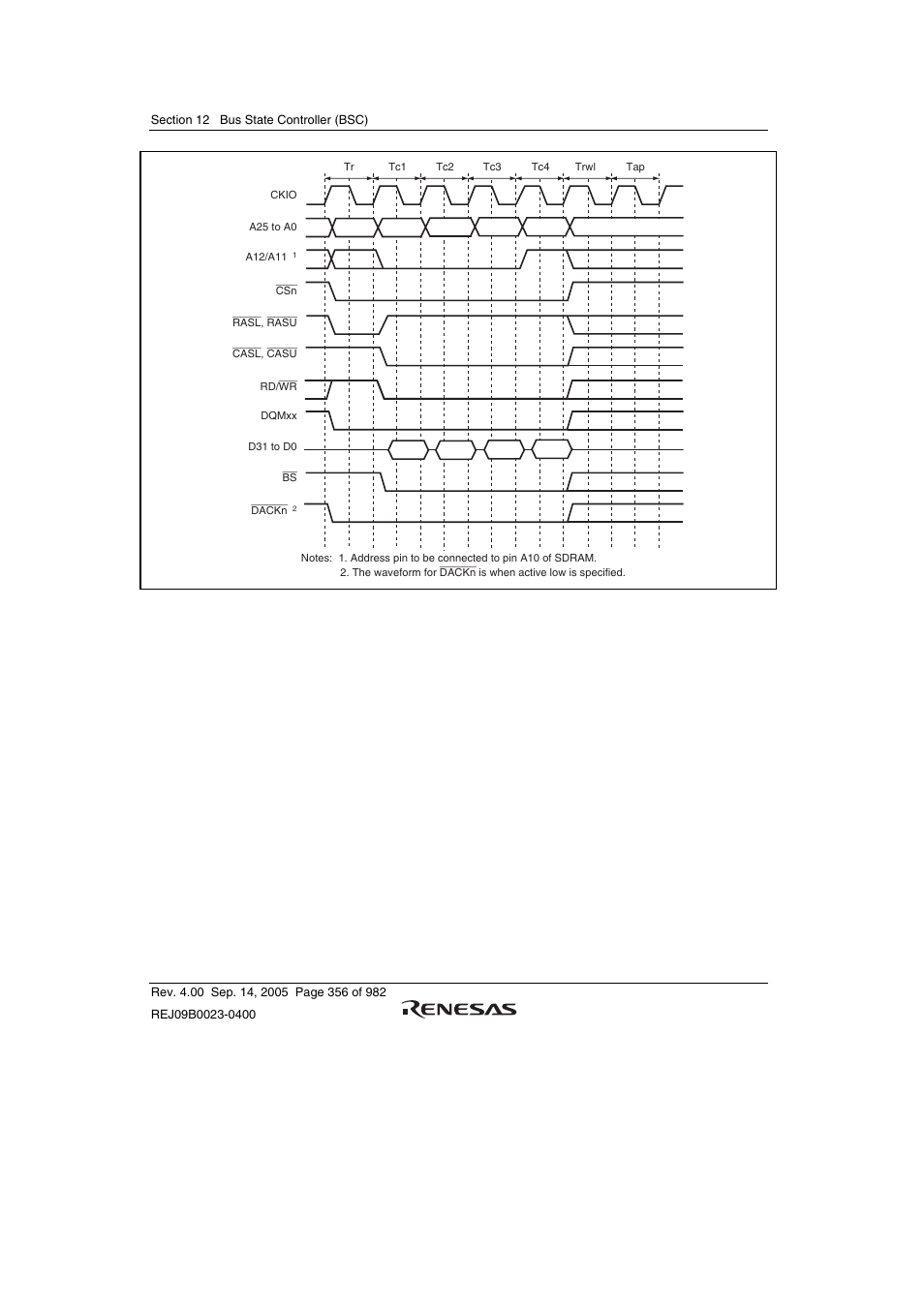 Renesas SH7641 User Manual | Page 406 / 1036