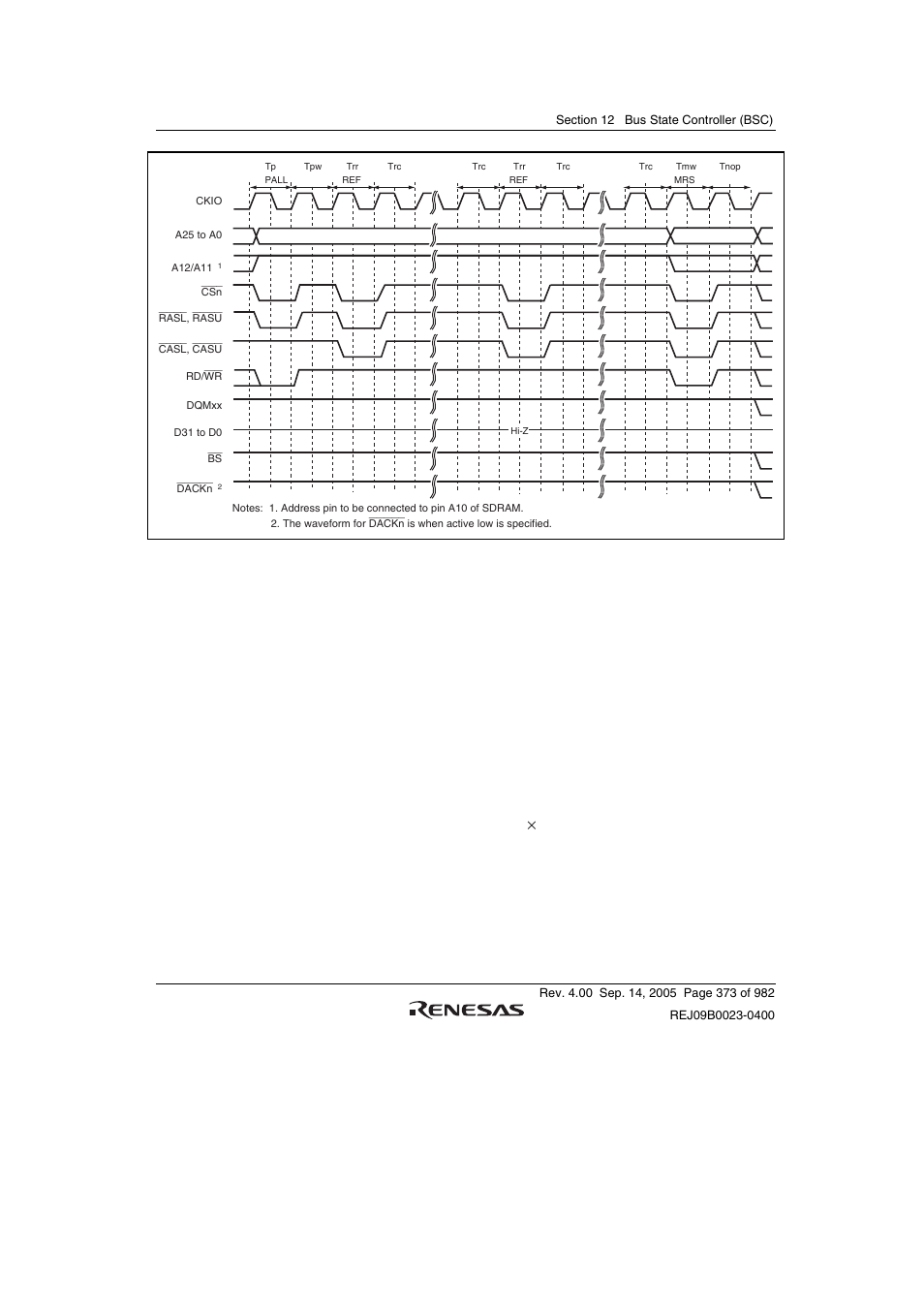 Renesas SH7641 User Manual | Page 423 / 1036