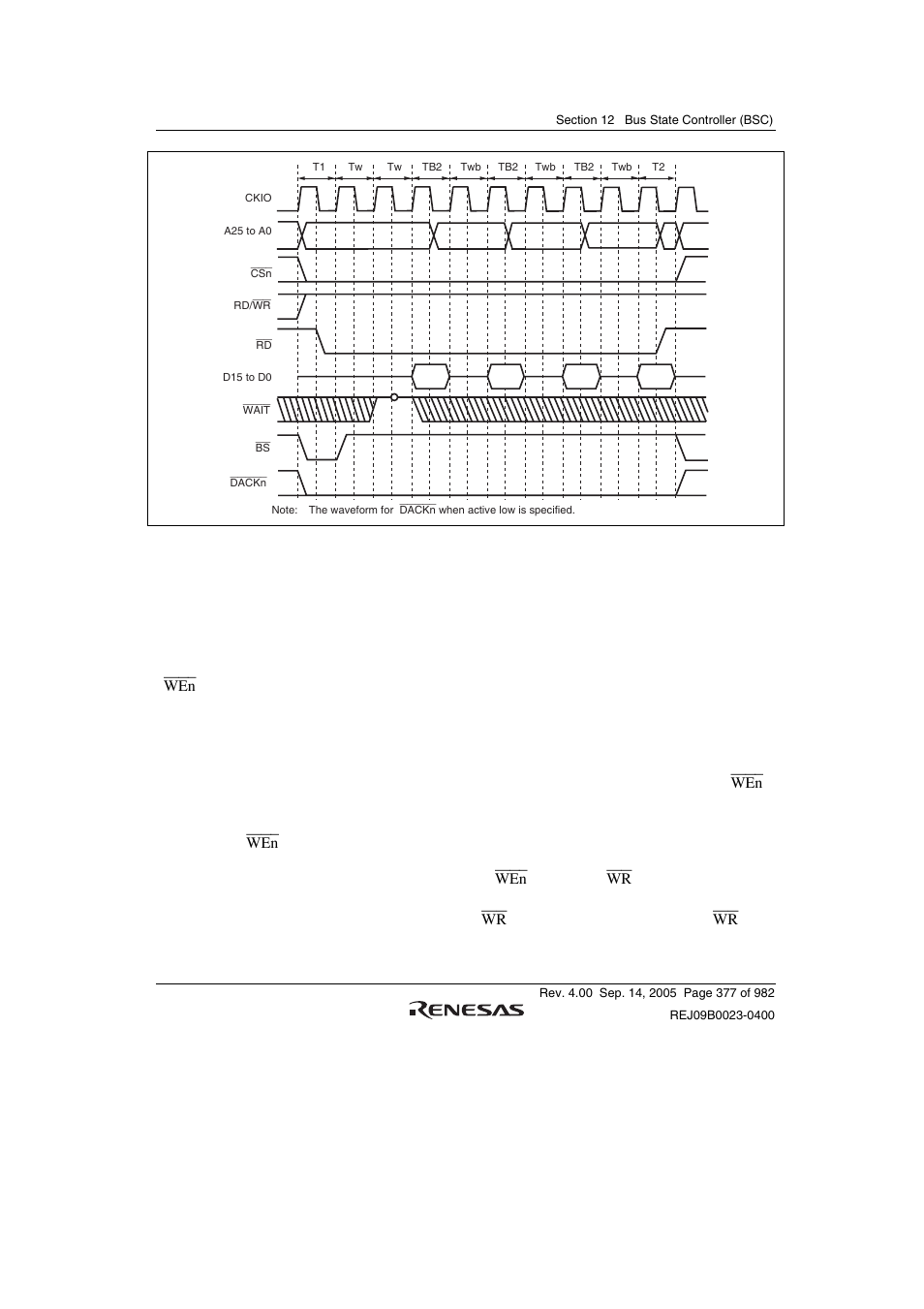 8 byte-selection sram interface | Renesas SH7641 User Manual | Page 427 / 1036