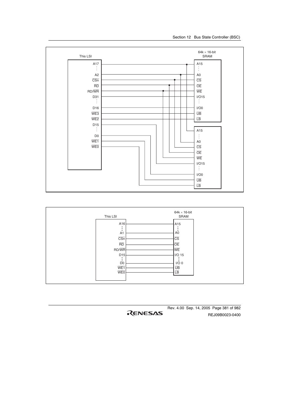 Renesas SH7641 User Manual | Page 431 / 1036