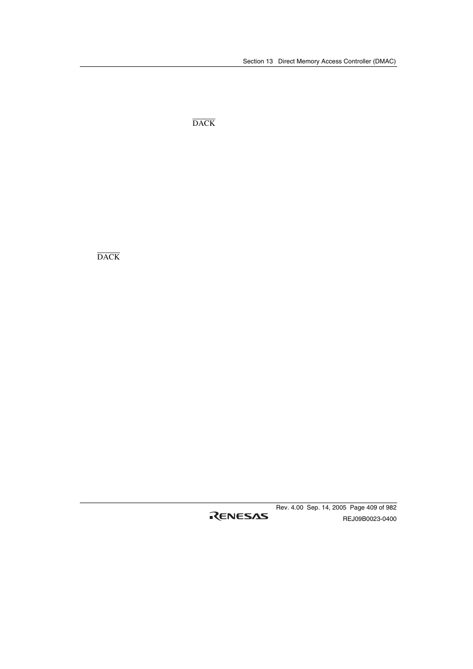 1 dma source address registers (sar), 2 dma destination address registers (dar), 3 dma transfer count registers (dmatcr) | Renesas SH7641 User Manual | Page 459 / 1036