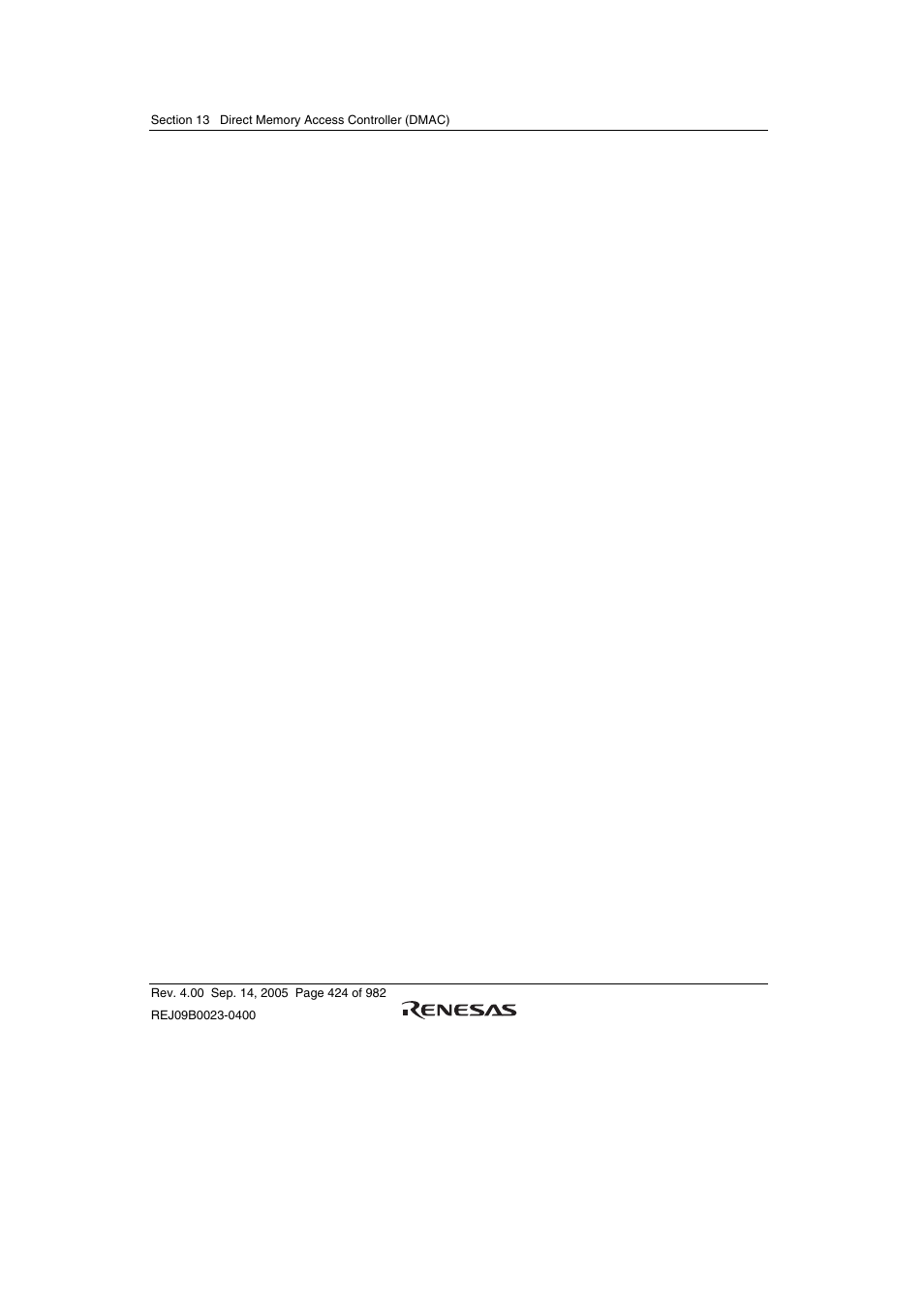 4 operation, 1 dma transfer flow | Renesas SH7641 User Manual | Page 474 / 1036