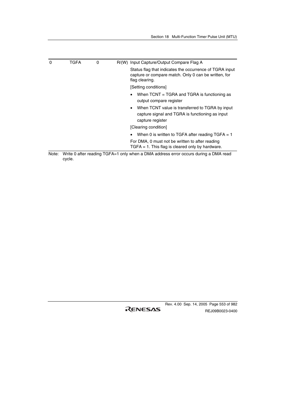 6 timer counter (tcnt), 7 timer general register (tgr) | Renesas SH7641 User Manual | Page 603 / 1036