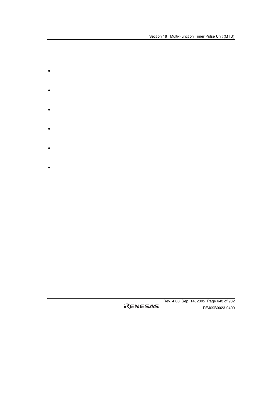 Renesas SH7641 User Manual | Page 693 / 1036