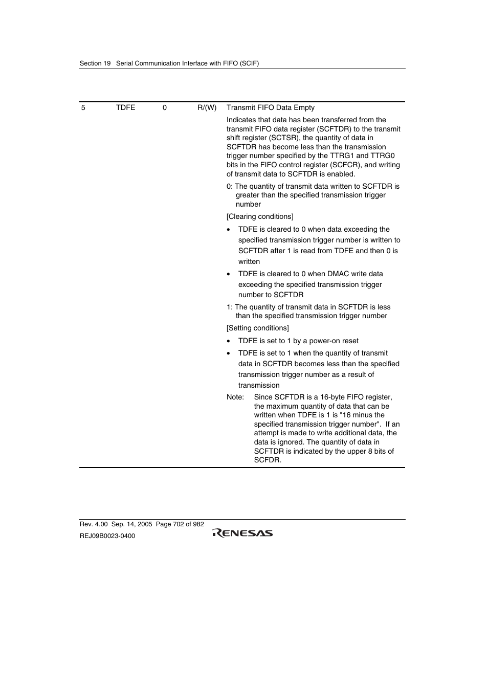 Renesas SH7641 User Manual | Page 752 / 1036