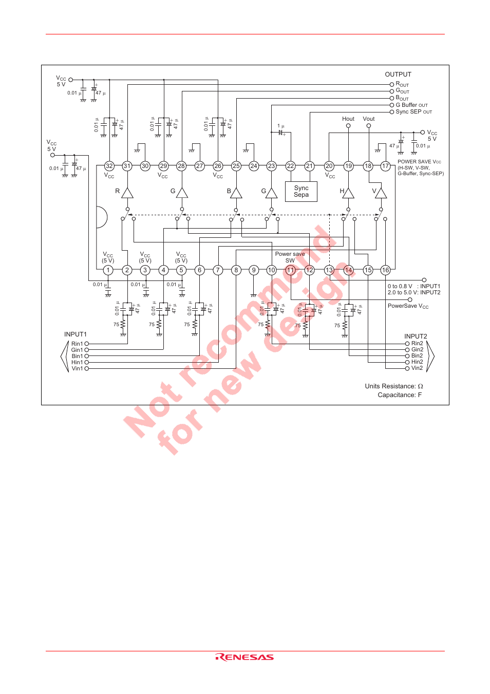 Renesas M61323SP/FP User Manual | Page 13 / 20