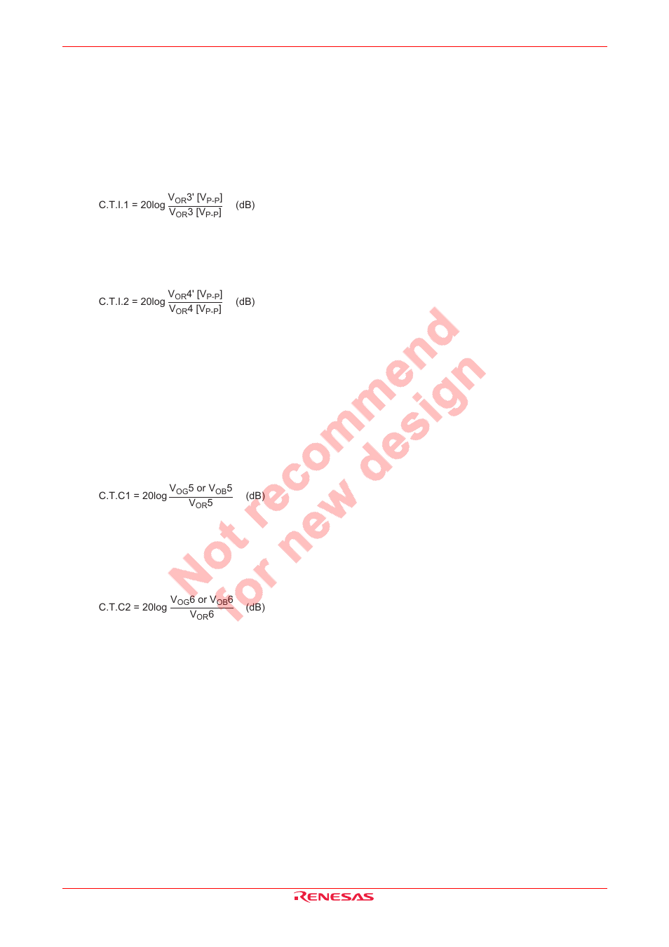 Renesas M61323SP/FP User Manual | Page 8 / 20