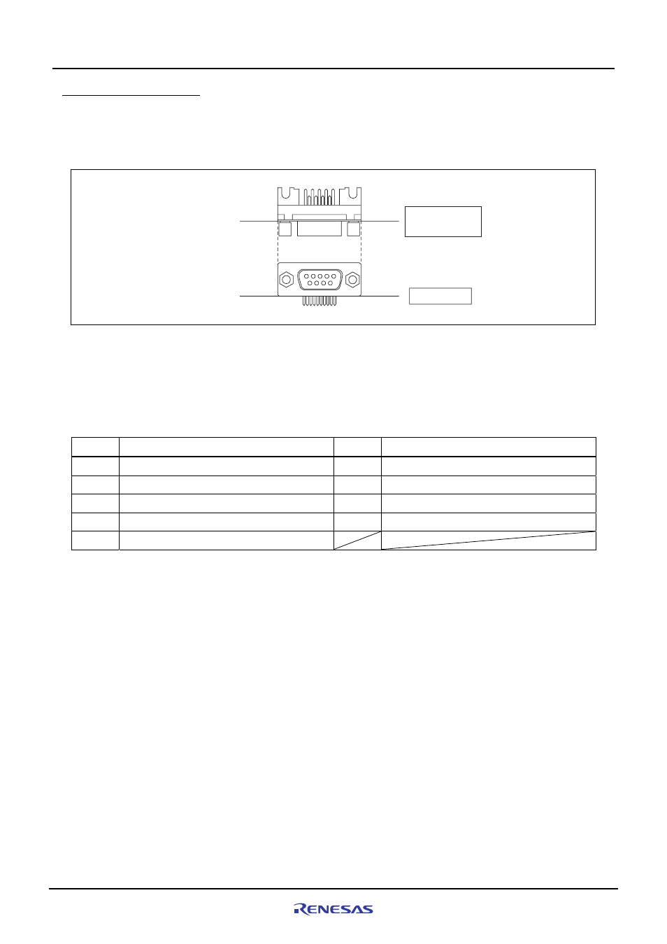 2 uart connector(j2) | Renesas CPU Board M3A-HS19 User Manual | Page 44 / 74